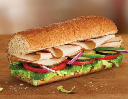 freshly made sub