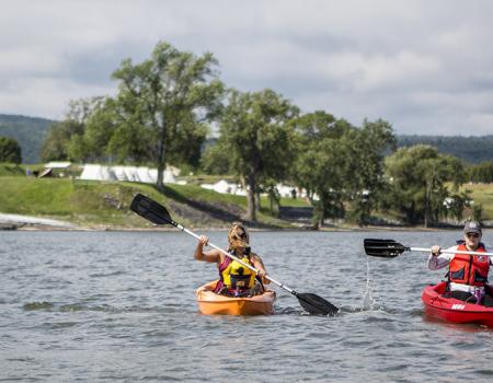 Bulwagga Bay Park is a launching point for Adirondack Coast exploration.