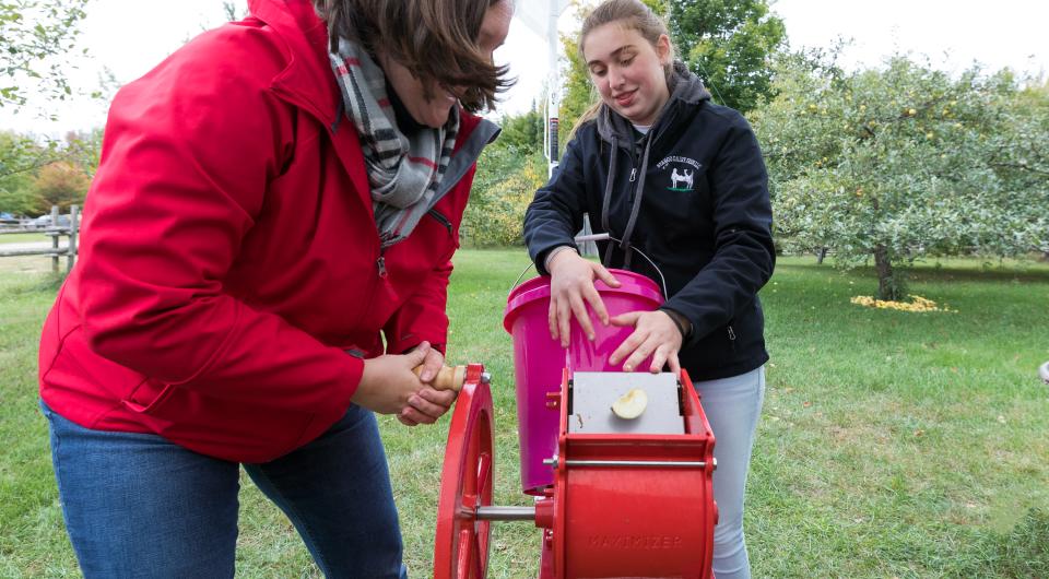 At harvest time&#44; find an Adirondack apple event.