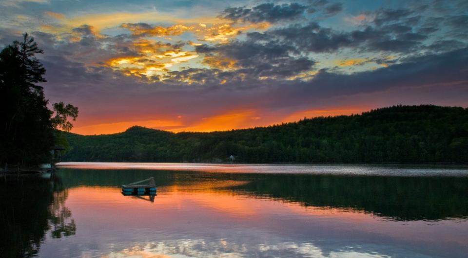 Eagle Lake is a beautiful choice for summer paddling and boating.