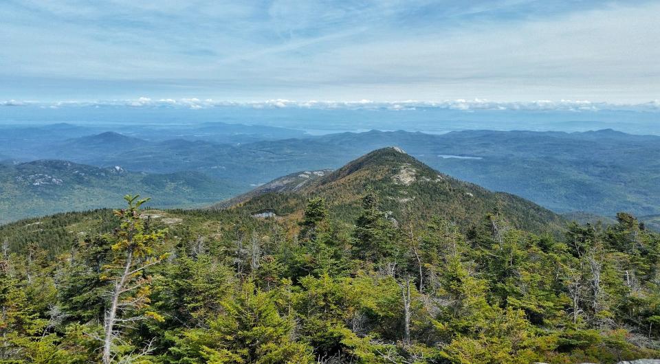 View from a tall mountain