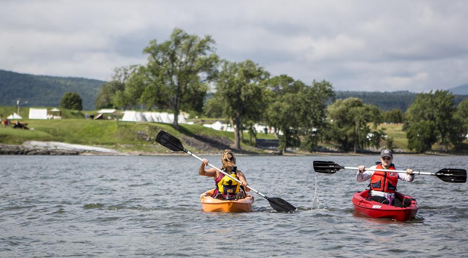 Bulwagga Bay Park is a launching point for Adirondack Coast exploration.