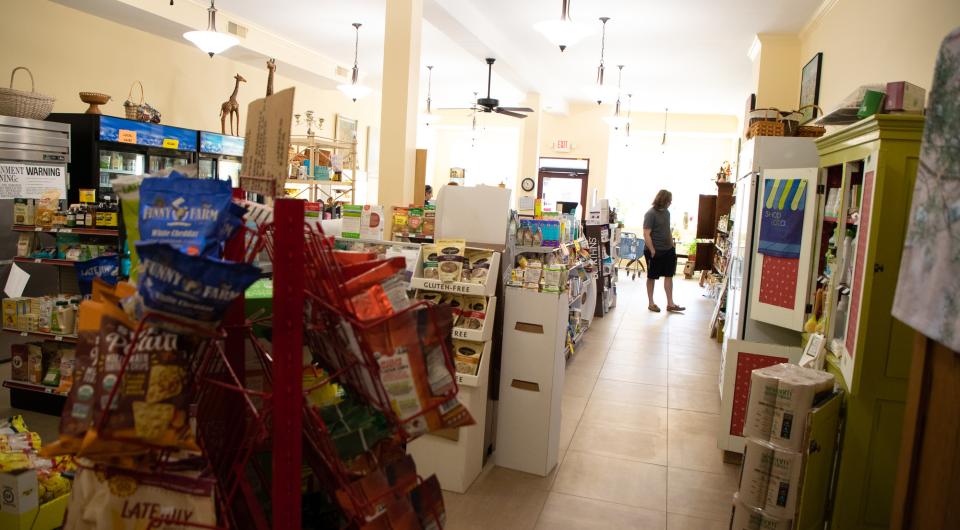 interior view of coop store