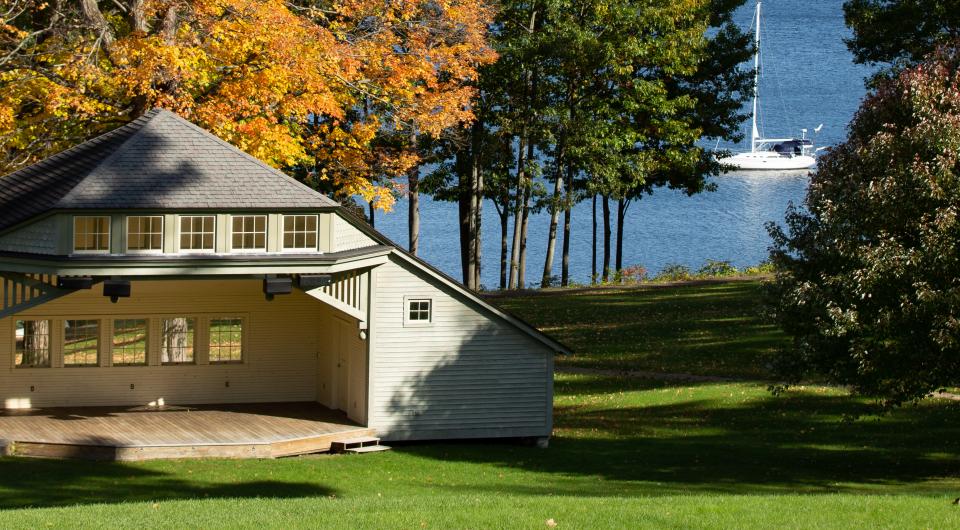 A lovely town on the shores of Lake Champlain.