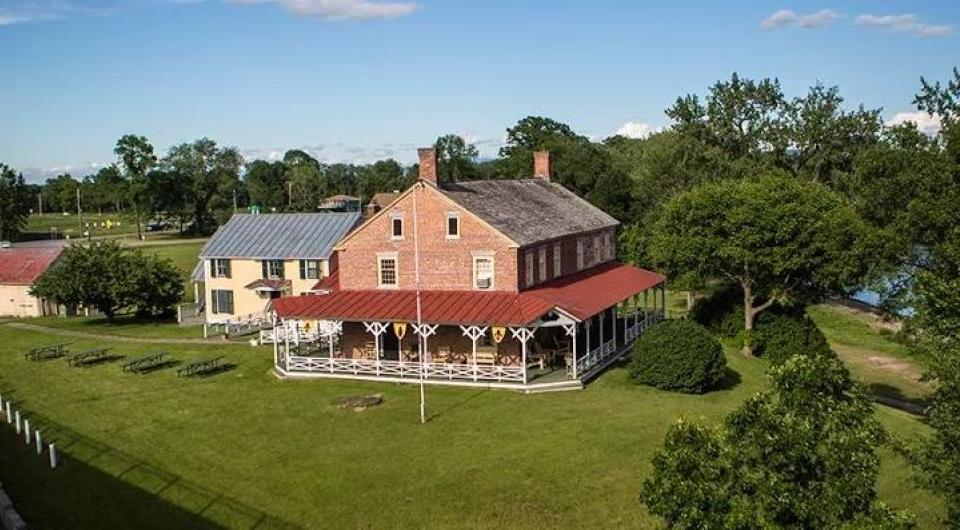 The toll house complex dates back to 1929 and the first bridge.