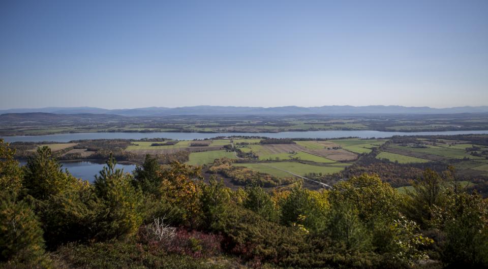 Beautiful views from a rare vantage point from Peak Hill.