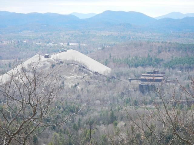 Cheney view of the mines