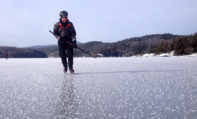 Ice fishing Ice picks with whistle Nordic