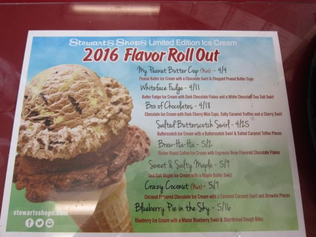 Stewart's ice deals cream flavors