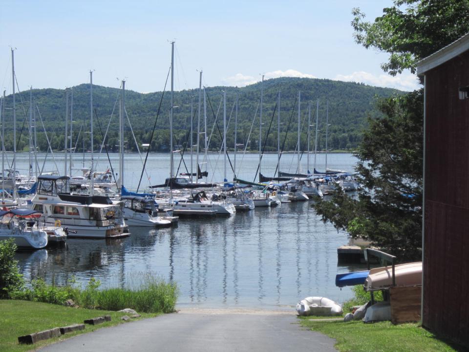Lake Champlain Region boat launch