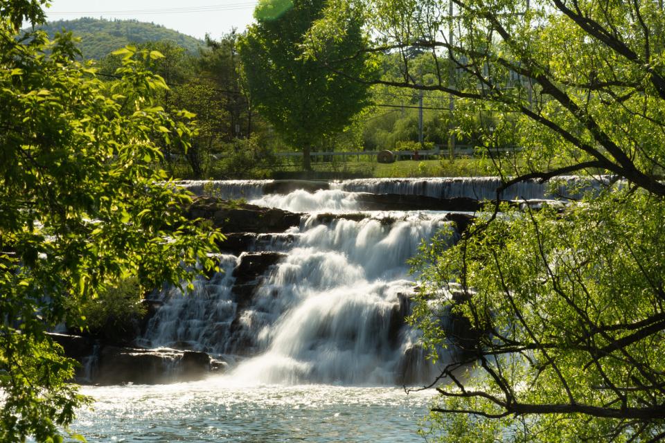 Image of Bicentennial falls in Ticonderoga