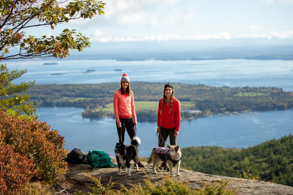 view from atop rattlesnake mountain