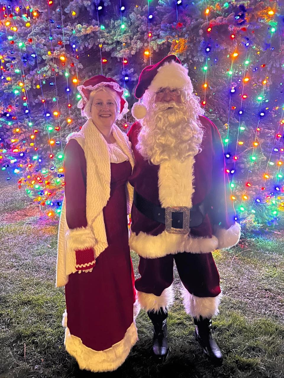 Santa and Mrs. Claus