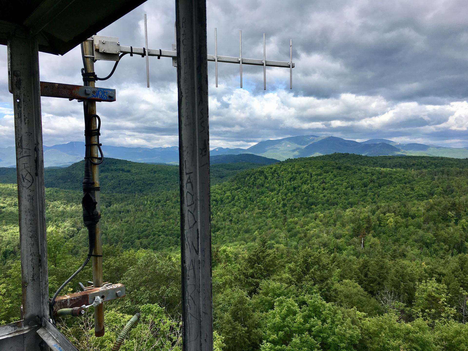 Belfry is an easy hike to wonderful fire tower views.